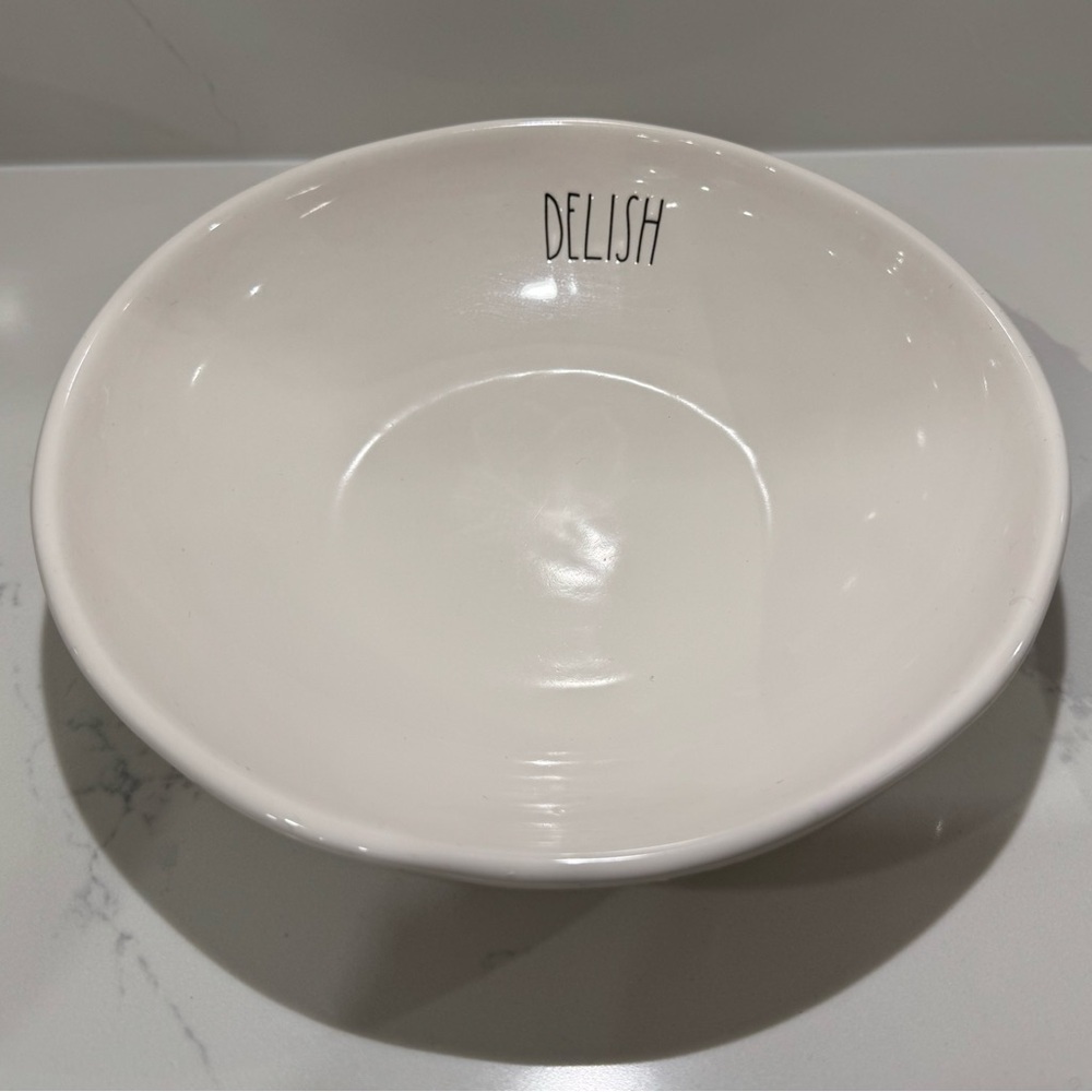 Rae Dunn DELISH Pasta Bowl 8.25"